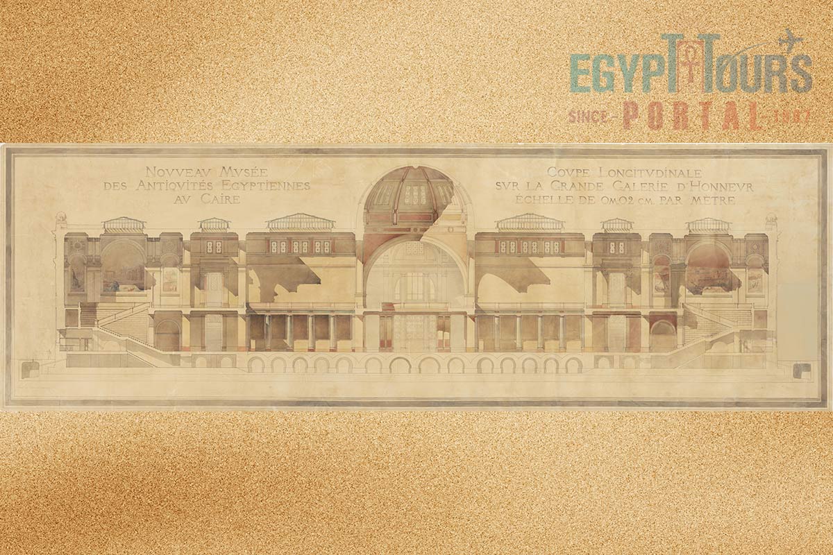 Layout of the Egyptian Museum - Egypt Tours Portal