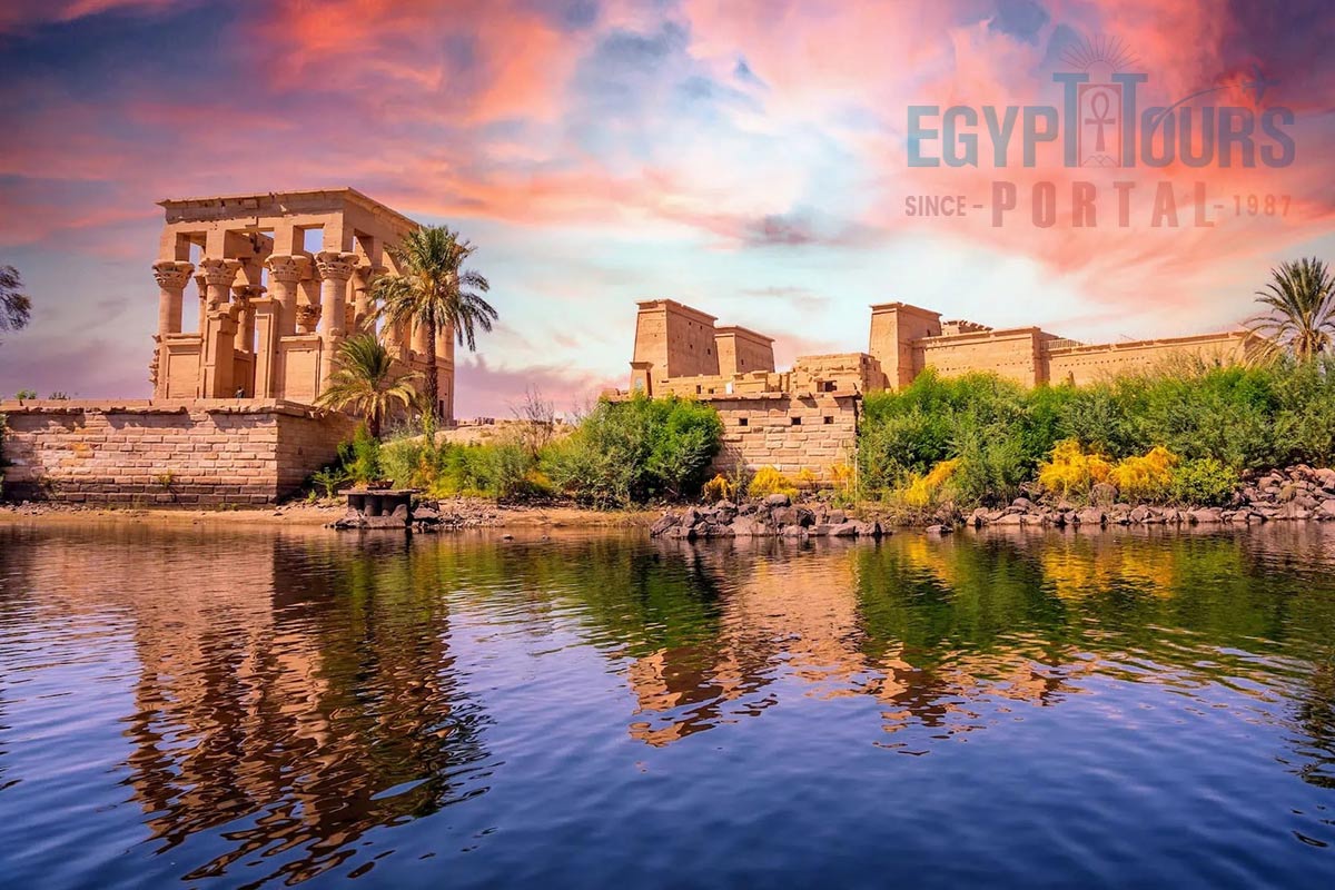 Philae Temple Construction - Egypt Tours Portal