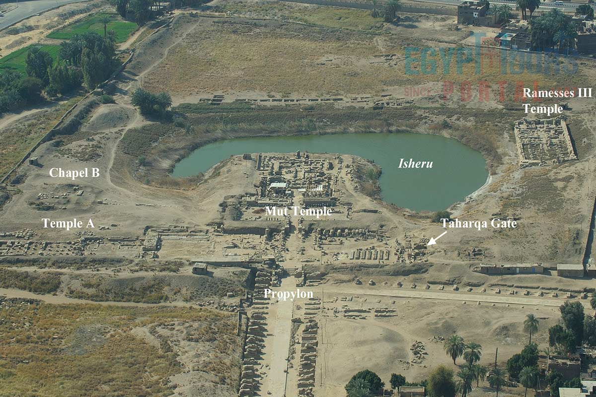 Precinct of Mut of the Karnak Temple Complex - Egypt Tours Portal