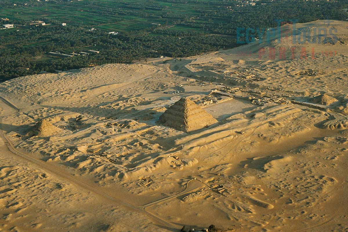 Location of the Step Pyramid of Saqqara - Egypt Tours Portal