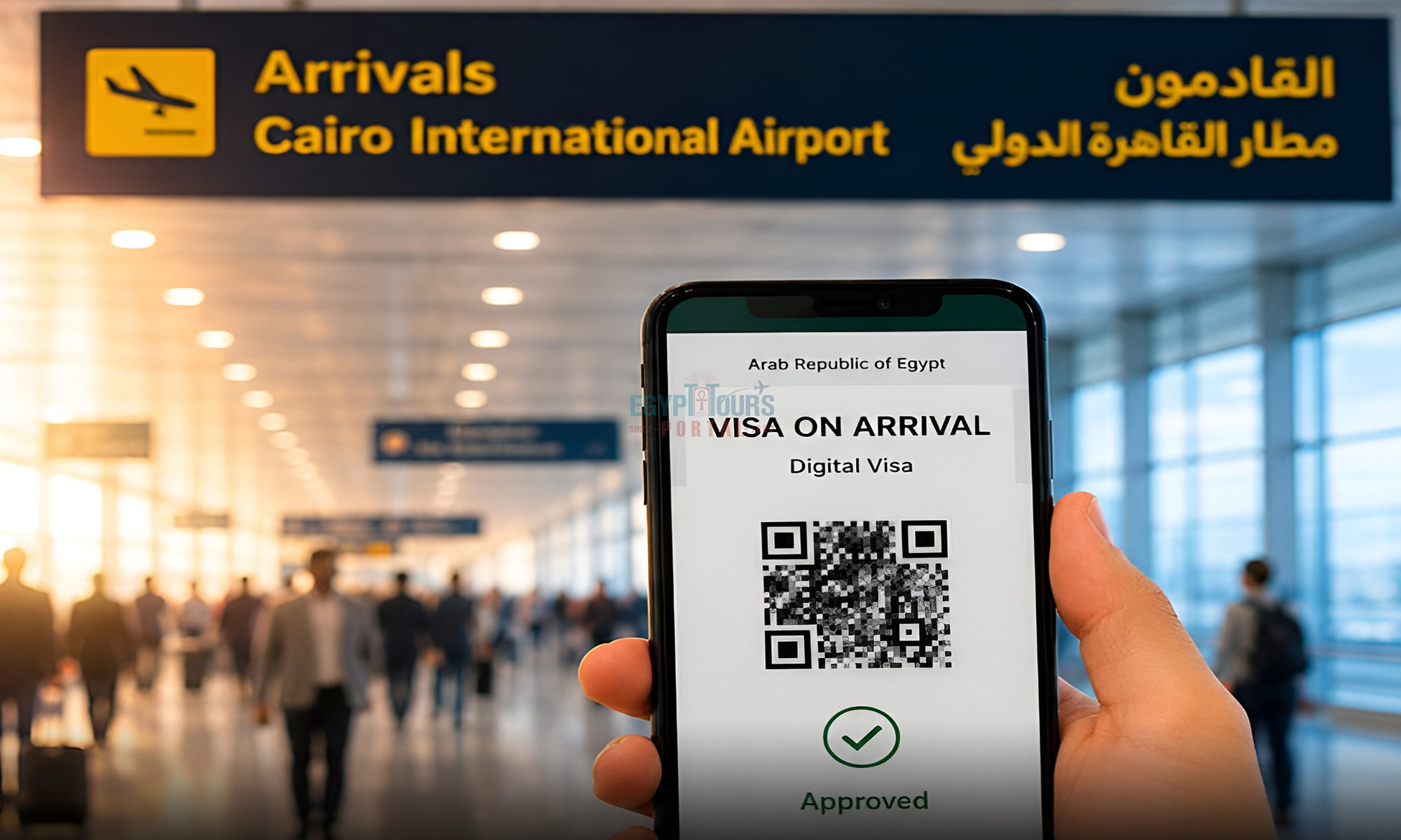 Egypt's Visa on Arrival Goes Digital: The New QR Code System at Cairo Airport