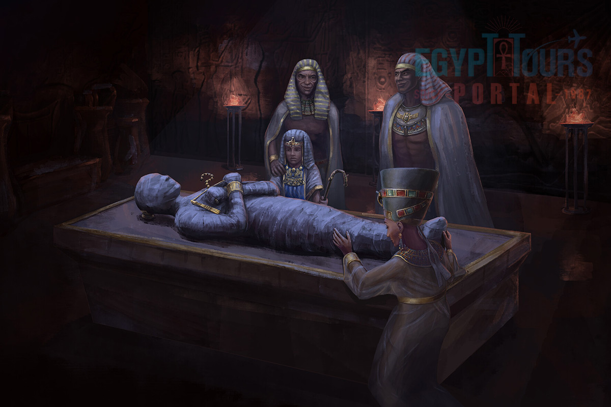 Death of Akhenaten - Egypt Tours Portal.jpg