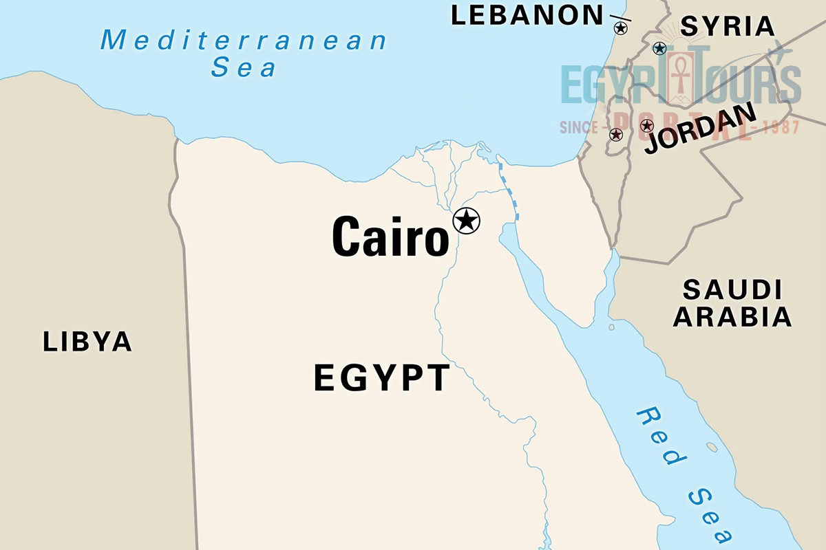 Location of Cairo - Egypt Tours Portal.jpg