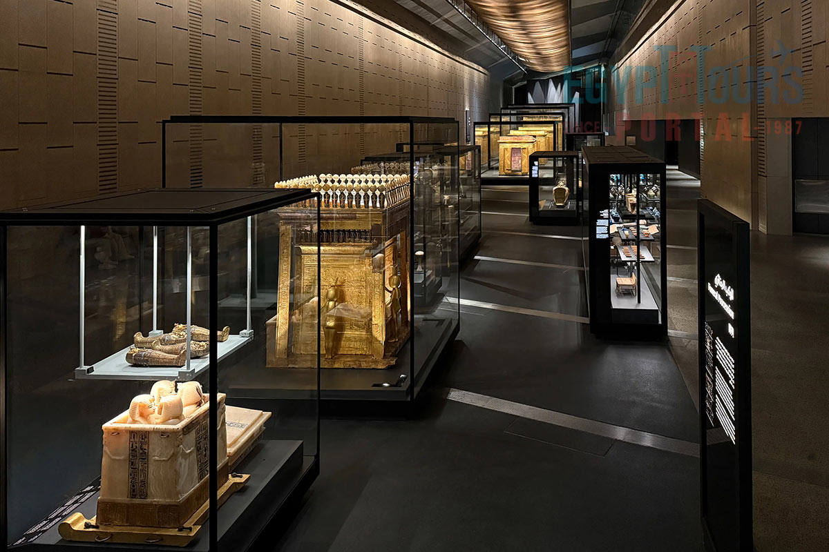Treasures of Tutankhamun in GEM - Egypt Tours Portal.jpg