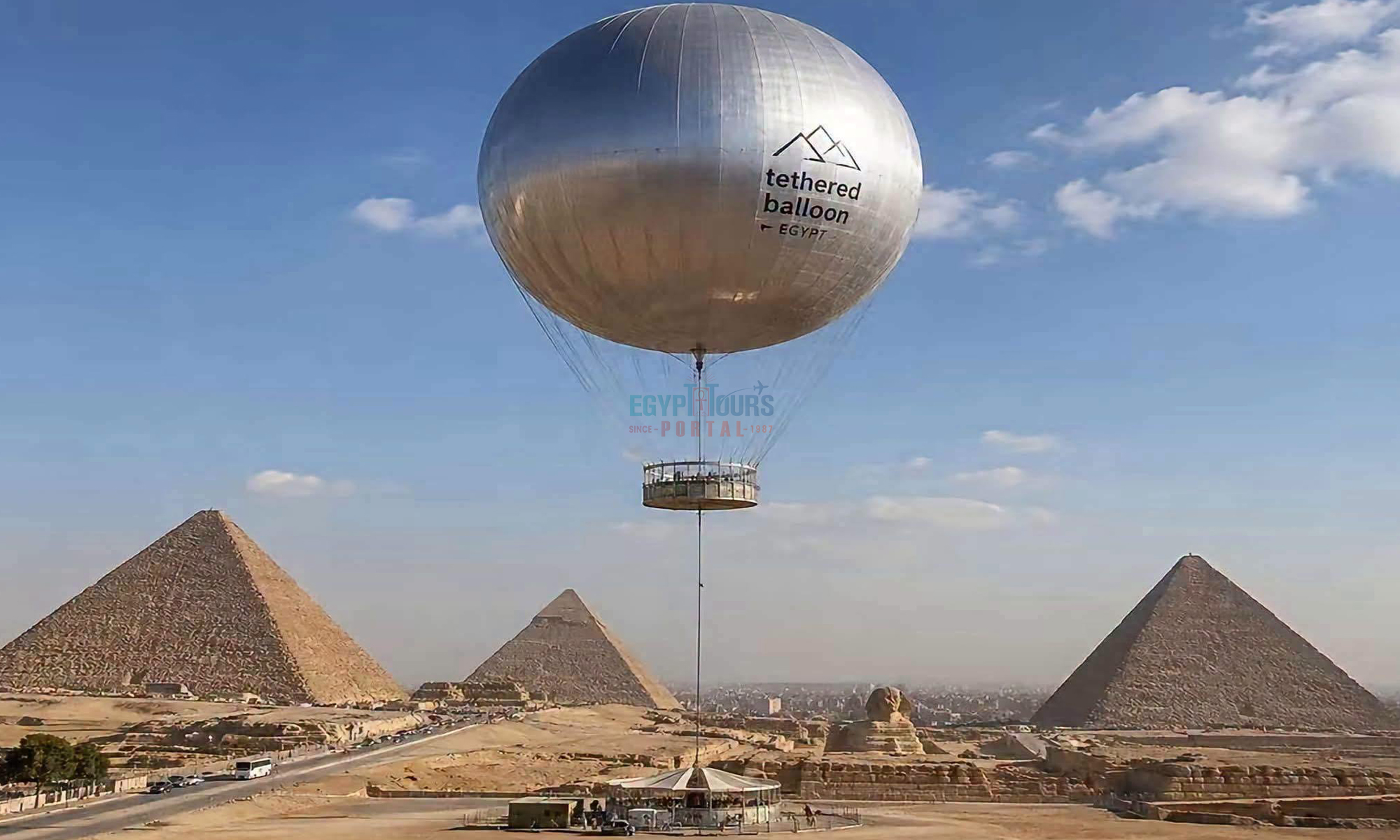 Giza Pyramids Tethered Balloon Experience Tour