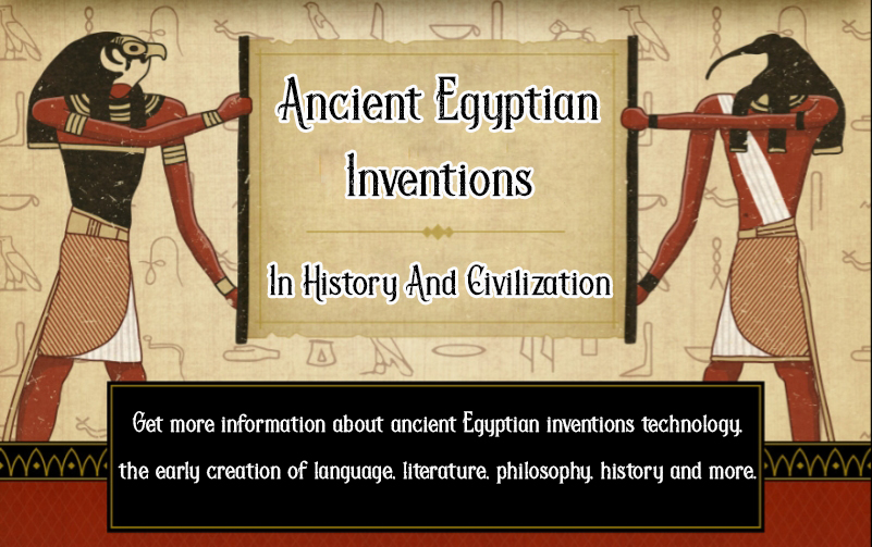 Ancient Egyptian Inventions - Egypt Tours Portal